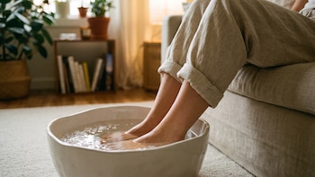 Cómo lavar los pies para relajarte y eliminar el mal olor