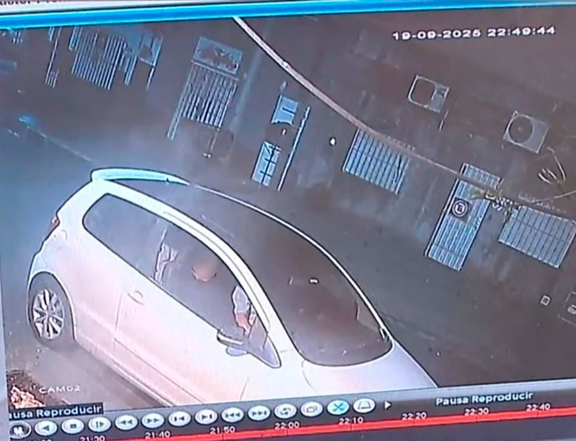 El VW Fox que fue de apoyo según la Justicia