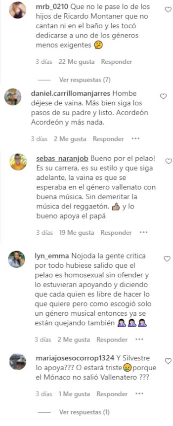 Comentarios al hijo de Silvestre