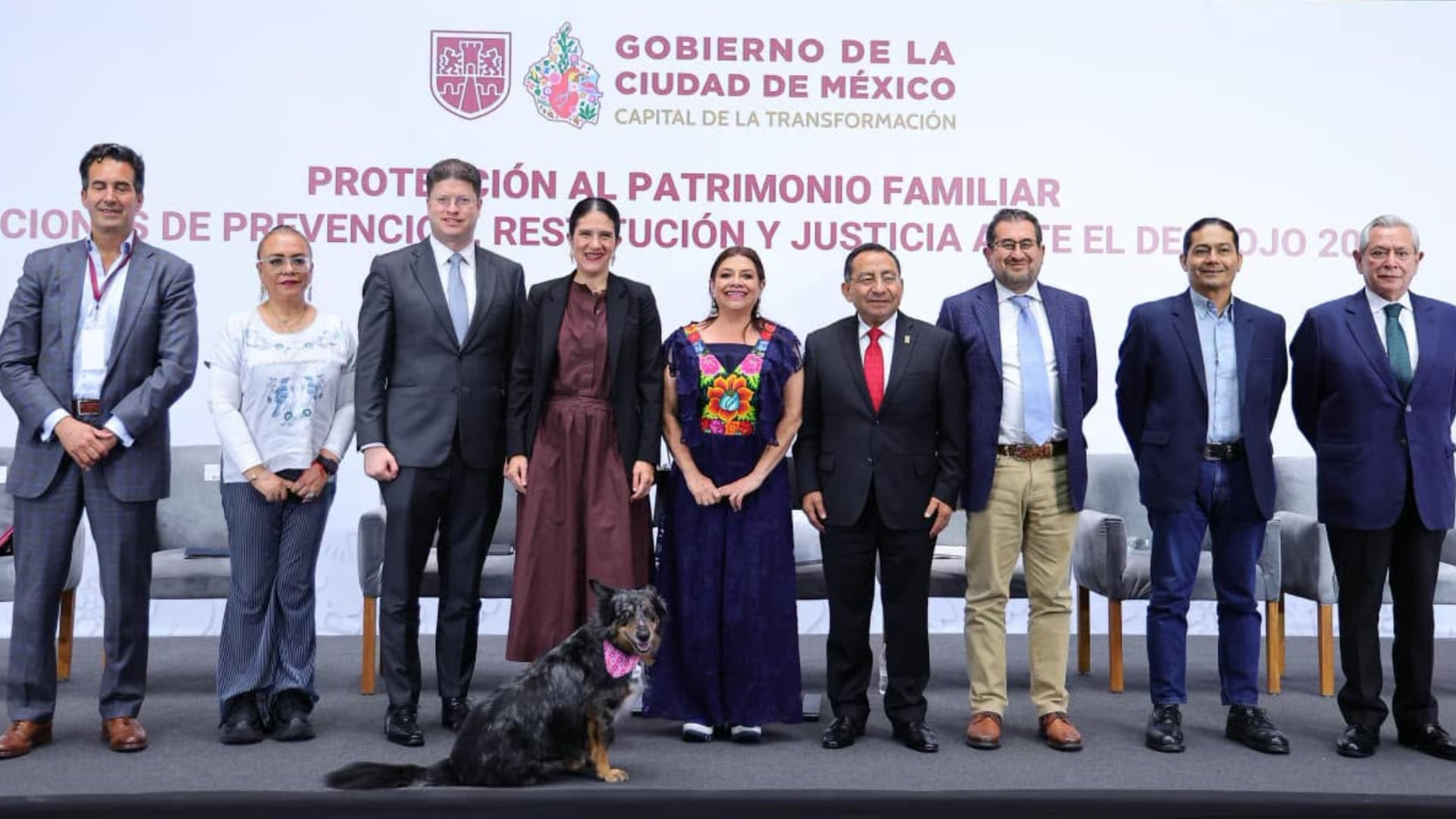 El anuncio de la estrategia conjunta contra el despojo fue revelado el pasado 5 de agosto de 2026. Crédito: Gobierno de la CDMX