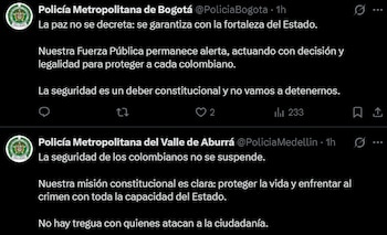 La Policía reafirmó que la