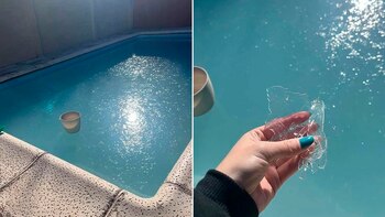 Piletas congeladas en Venado Tuerto,