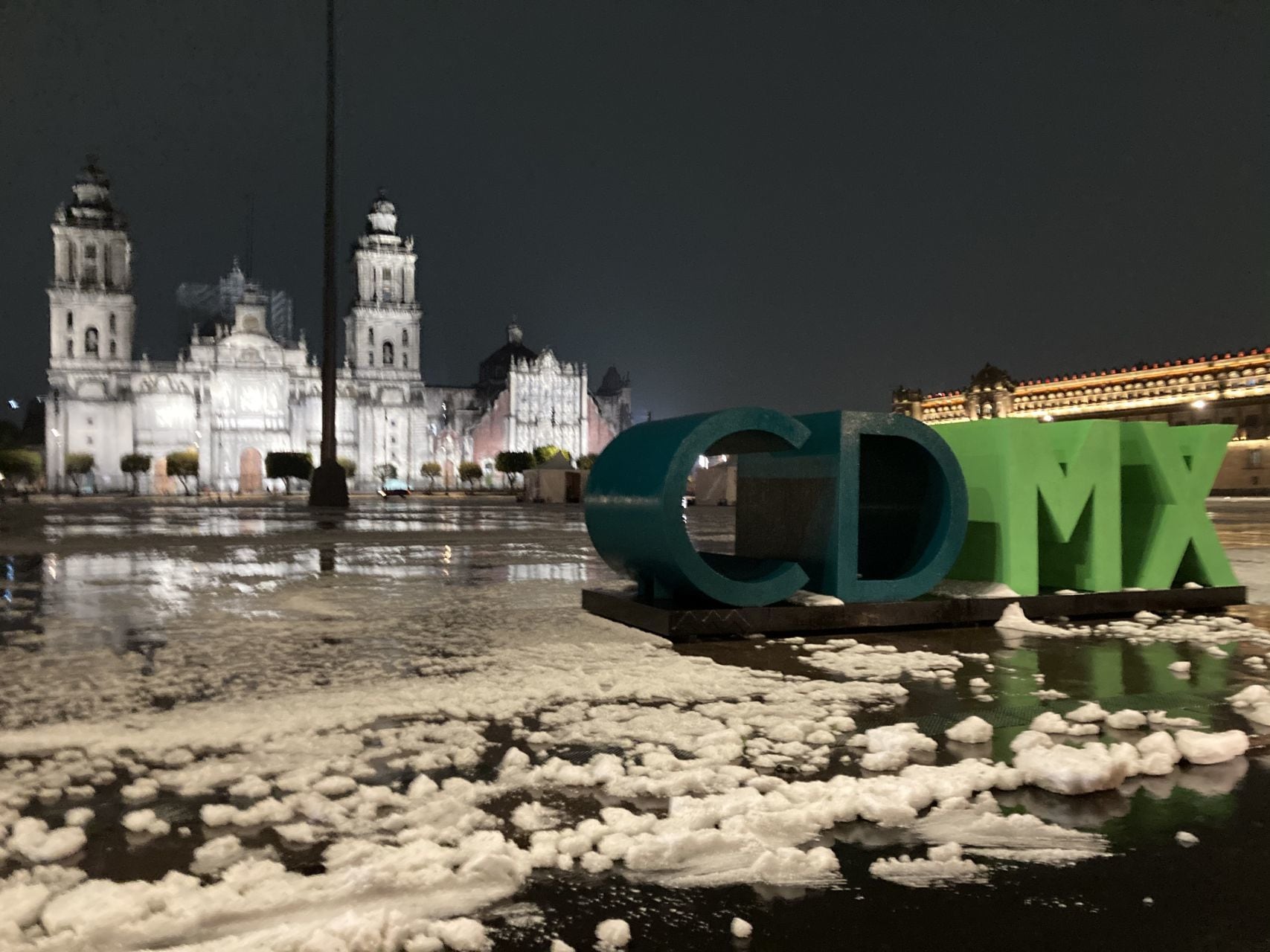 Protección Civil emite recomendaciones para protegerse de tormentas de granizo. FOTO: ANDREA MURCIA / CUARTOSCURO.COM