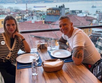 Alejandro Fantino en Estambul (Instagram)