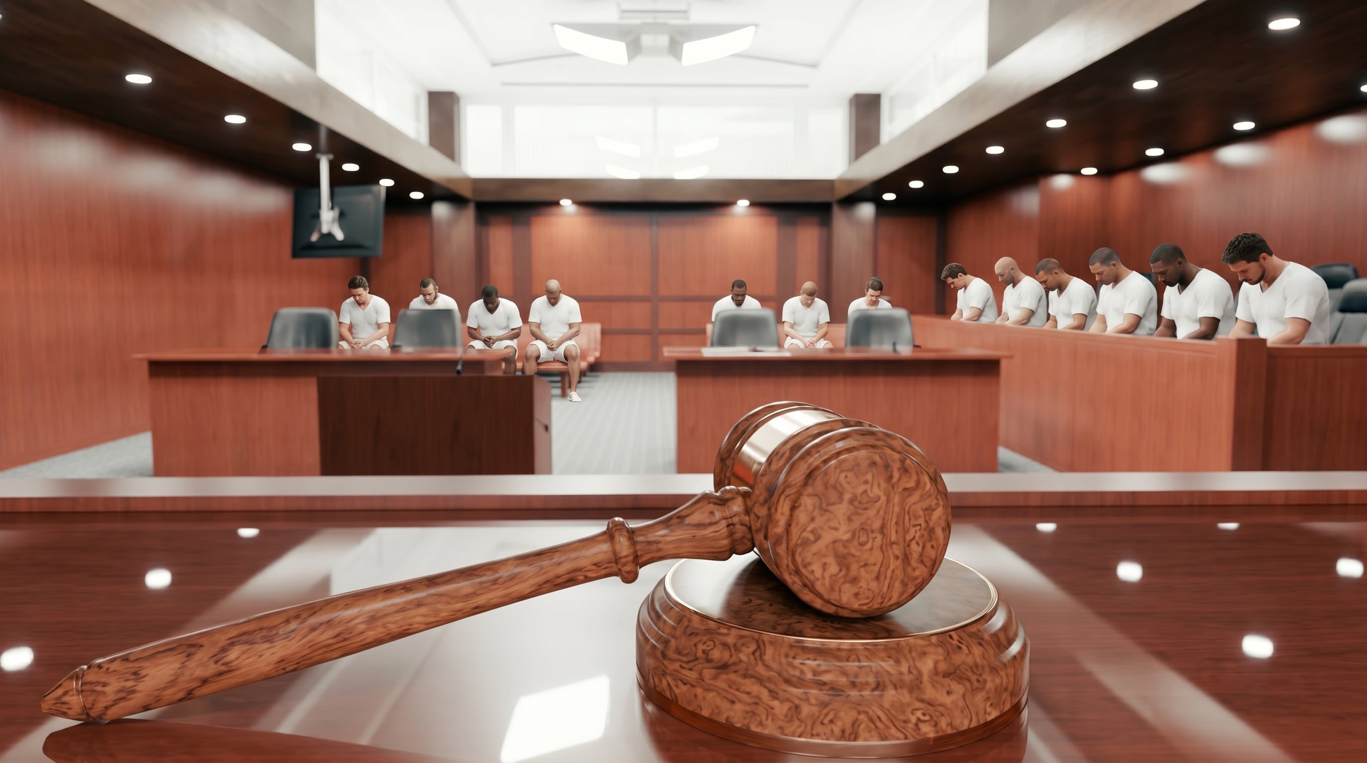 El Tribunal Cuarto de San Salvador condenó a 43 y 40 años de prisión a líderes de la clica Villamariona Locos Salvatruchos vinculada a la MS-13. (Imagen Ilustrativa Infobae)