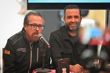 El gobernador Eduardo Ramírez Aguilar presentó en Casa Chiapas, en la Ciudad de México, el Producer Roaster Forum 2027 y la Carrera Panamericana 2026 (Cortesía)