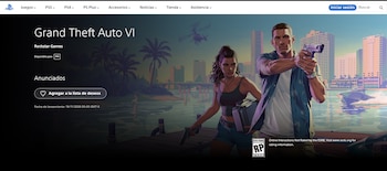 El videojuego de Rockstar Games ya se puede añadir a la lista de deseos en PlayStation. (PlayStation Store)
