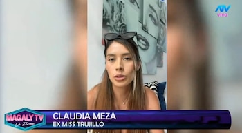 Fiesta del Terror: exMiss Trujillo rompe su silencio tras ser citada por Fiscalía siete años después. Captura: Magaly TV La Firme.
