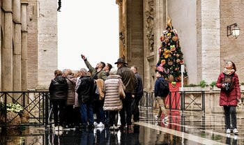 El árbol de navidad fue