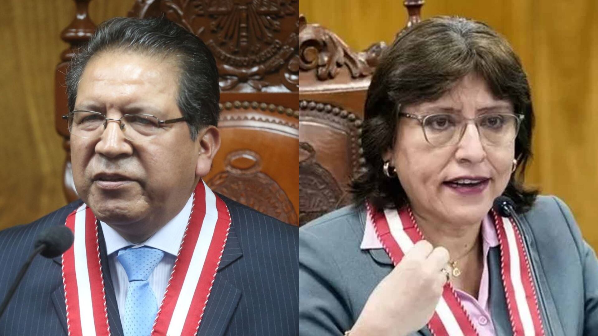 Pablo Sánchez y Delia Espinoza.