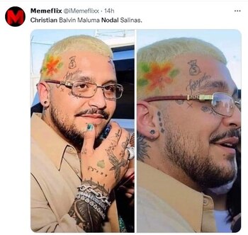 Christian nodal comparado con Maluma,