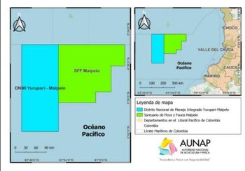 Zona autorizada de pesca en
