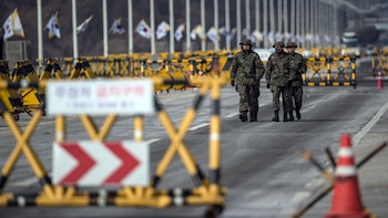 Un soldado surcoreano disparó por