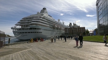 Empacaron trajes de baño y terminaron abrigados: un crucero a las Bahamas hizo una inesperada escala en Canadá