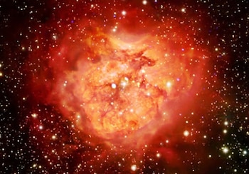 La nebulosa del Capullo contiene