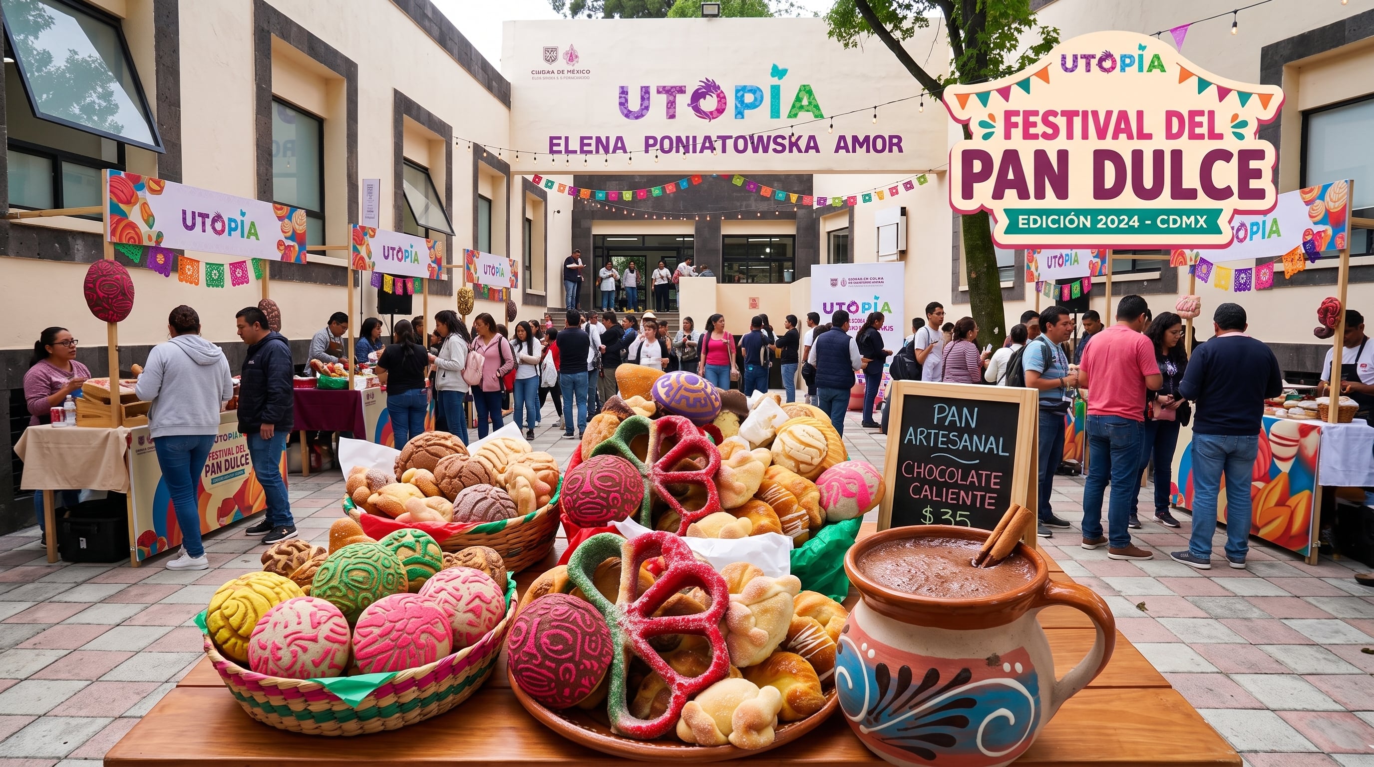 Representantes de las tres instituciones destacaron la importancia de reconocer al pan dulce como una expresión de la cultura alimentaria capitalina. (Imagen Ilustrativa Infobae)
