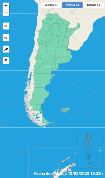 El calor extremo de días