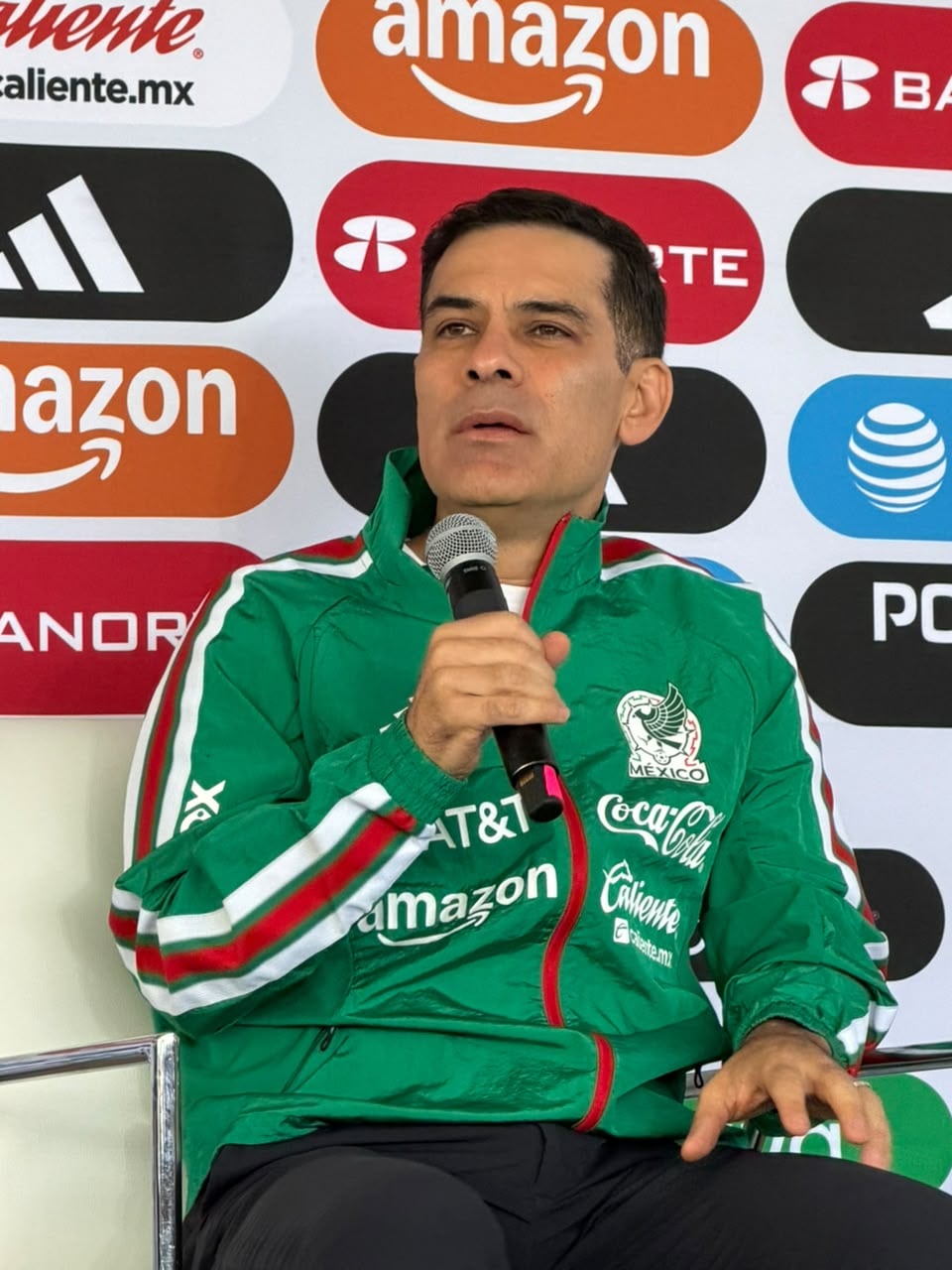 Presentación de Rafael Márquez como nuevo Director Técnico de la Selección Mexicana. (Alexander Ortiz | Infobae México)
