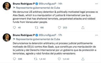 Publicación de Bruno Rodríguez