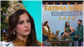 Fátima Bosch abandona plena entrevista