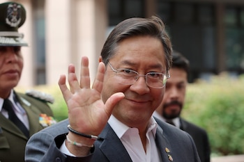 El presidente de Bolivia, Luis