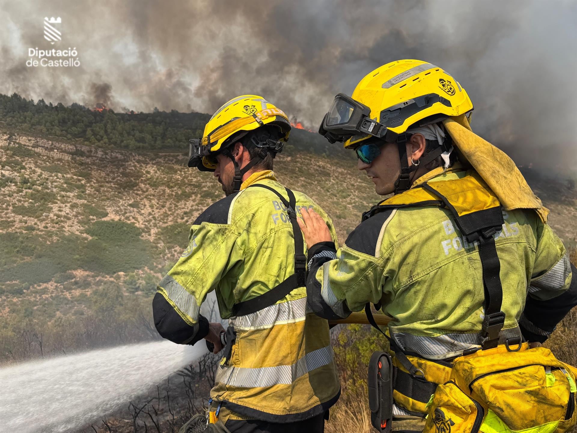 El incendio de Segorbe ya deja 633 hectáreas arrasadas y moviliza un gran dispositivo