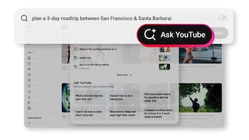 YouTube prueba una nueva experiencia de búsqueda conversacional que ofrecerá resultados de texto, vídeos largos y Shorts