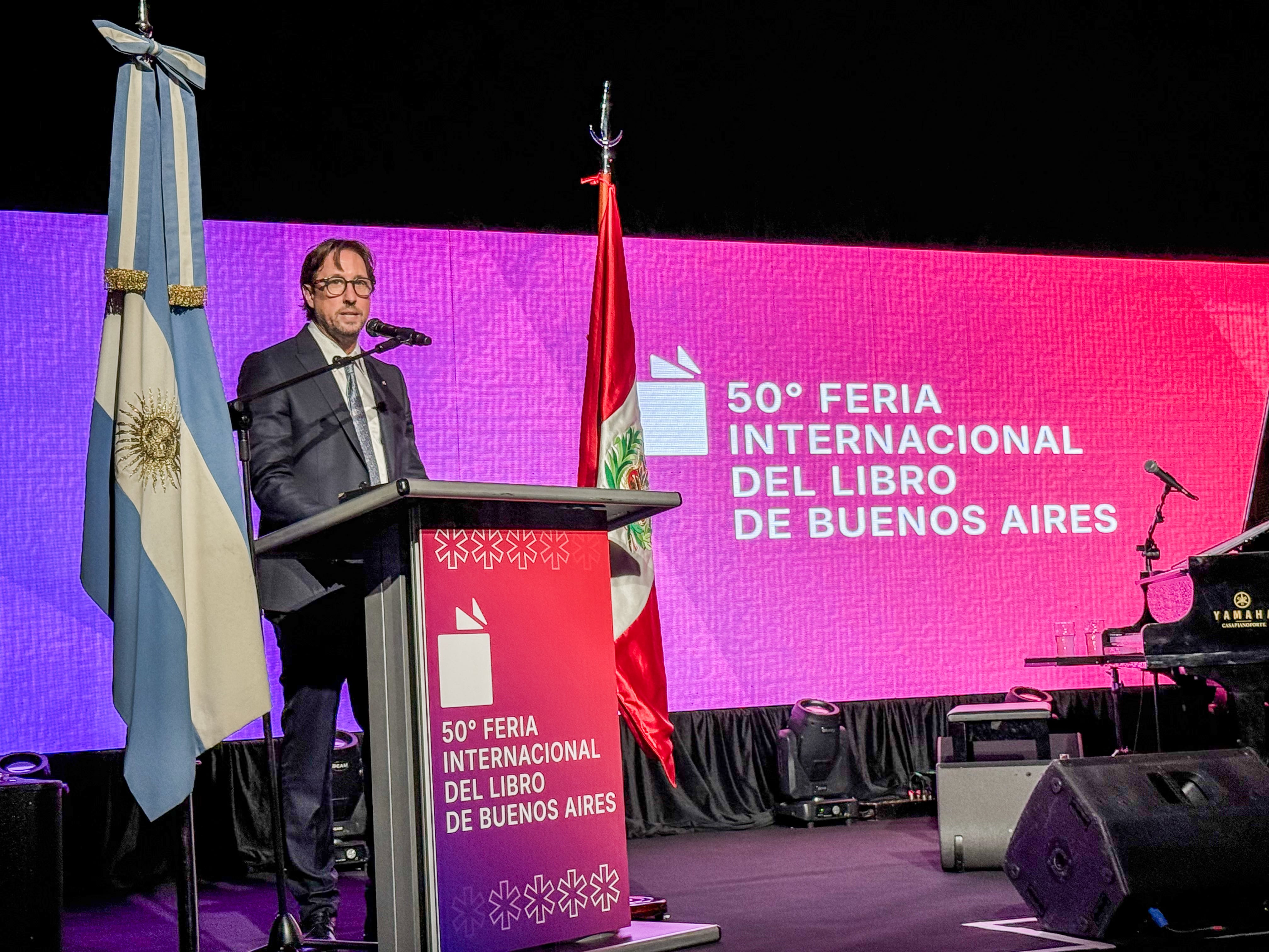 Christian Rainone, presidente de la Fundación El Libro (Fundación El Libro)