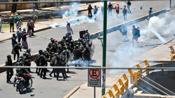 Tensión en Bolivia: violentos choques