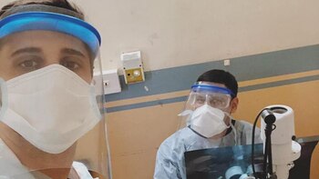 Médicos del Hospital Rivadavia enviaron