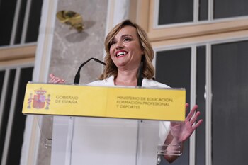 La ministra de Educación y