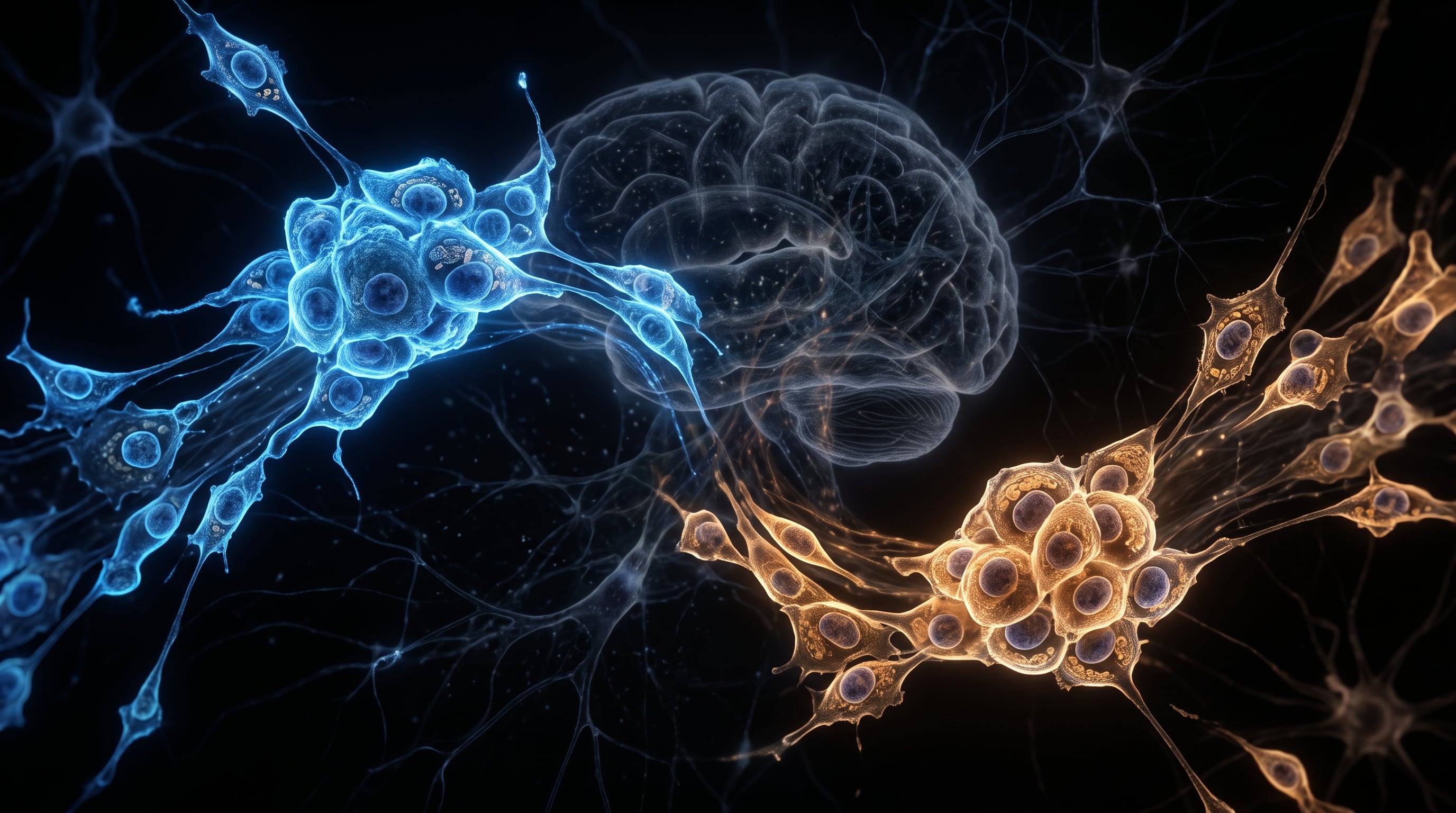 El estudio publicado en Nature Neuroscience indicó que el cerebro anterior y el cerebro posterior siguen rutas distintas desde etapas tempranas del desarrollo embrionario. (Imagen Ilustrativa Infobae)