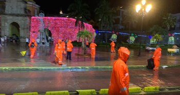 Las autoridades intervinieron para evitar