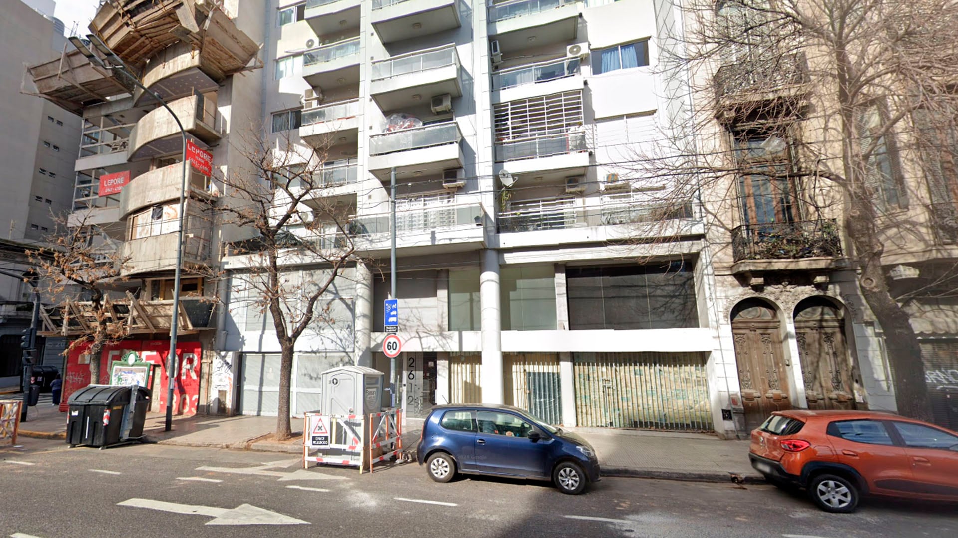 El edificio donde ocurrió el incendio