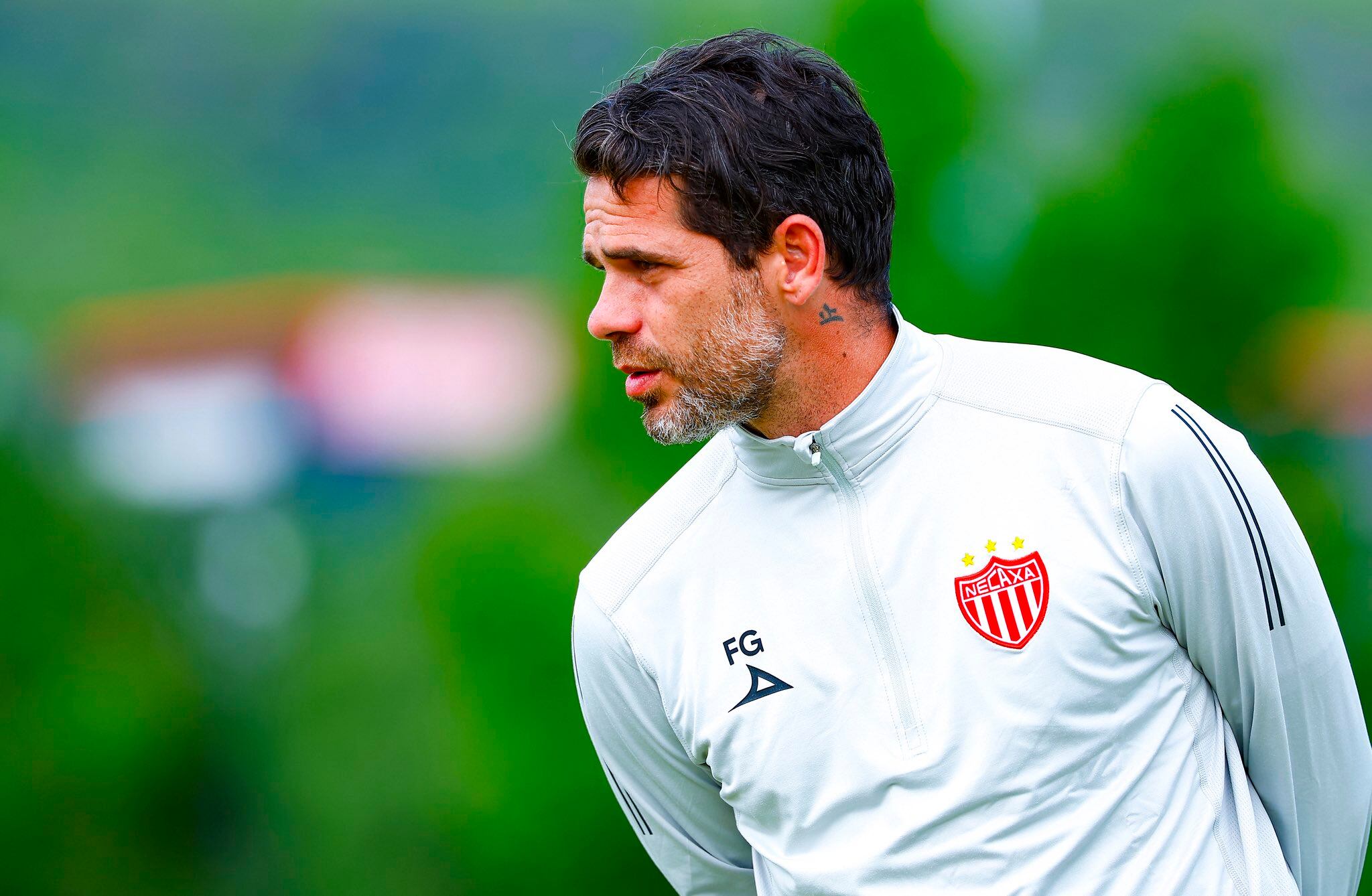 Gago, con la indumentaria de su ahora ex equipo (@ClubNecaxa)