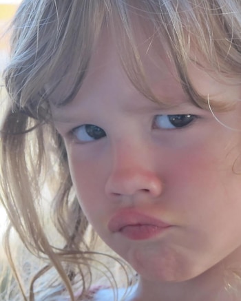 Matilda hija de Mariana Fabbiani