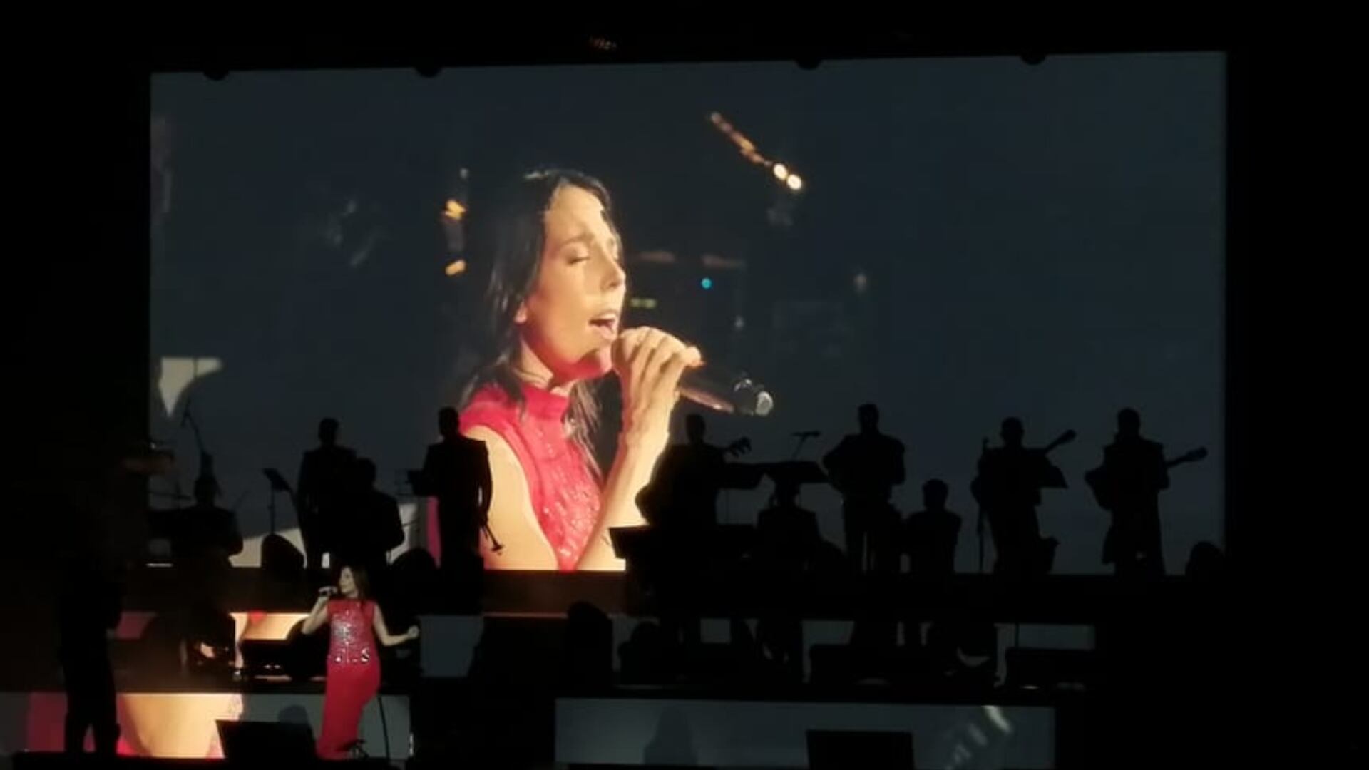 Majo Aguilar en el Teatro Metropólitan(Infobae México /Jazmín González)