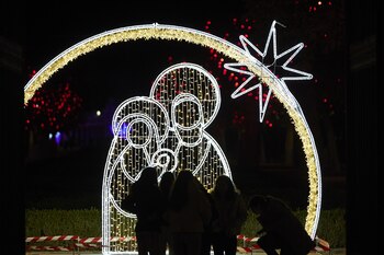 Luces de navidad, Madrid. Imagen