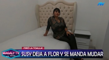 Susy Díaz rompe la convivencia con Florcita Polo y prioriza su tranquilidad. Captura: Magaly Tv La Firme.