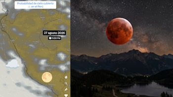 Eclipse lunar de hoy 27 de agosto en Perú: ASISMET alerta por condiciones adversas en la costa central, sur y ceja de selva
