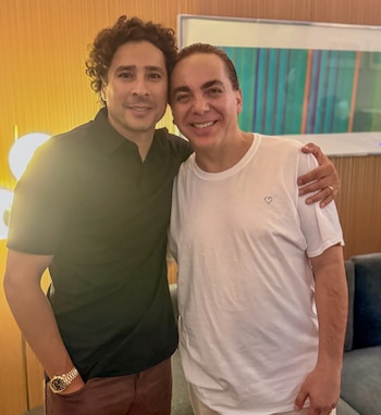 Memo Ochoa conmovió a sus seguidores al dedicar un mensaje a Cristian Castro después de asistir a uno de sus conciertos en Las Vegas (Instagram | Memo Ochoa)