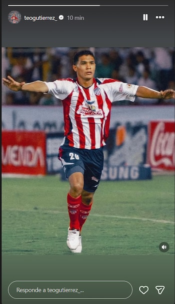 Post de Teófilo Gutiérrez en