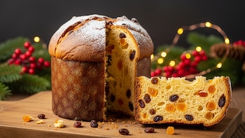 Receta de panettone navideño, rápida