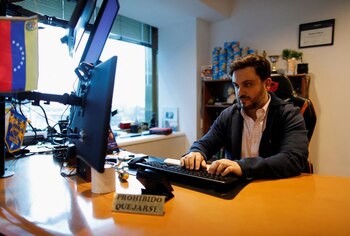 El dirigente pasa los días