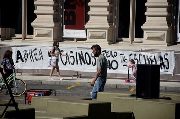 "Abren los casinos, pero no