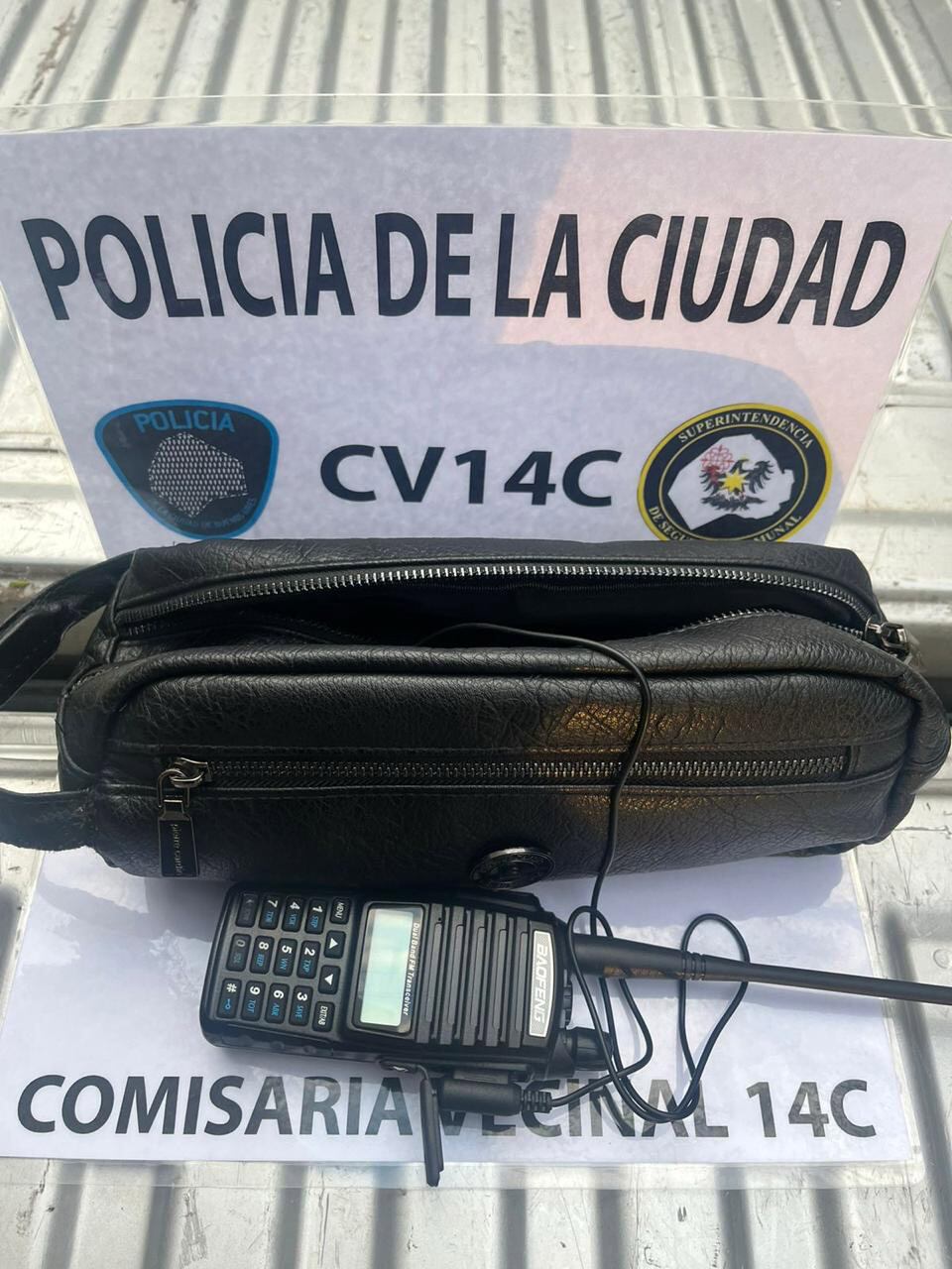 El inhibidor de señal incautado