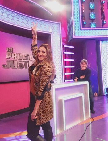 Belén Francese y Pachu Peña