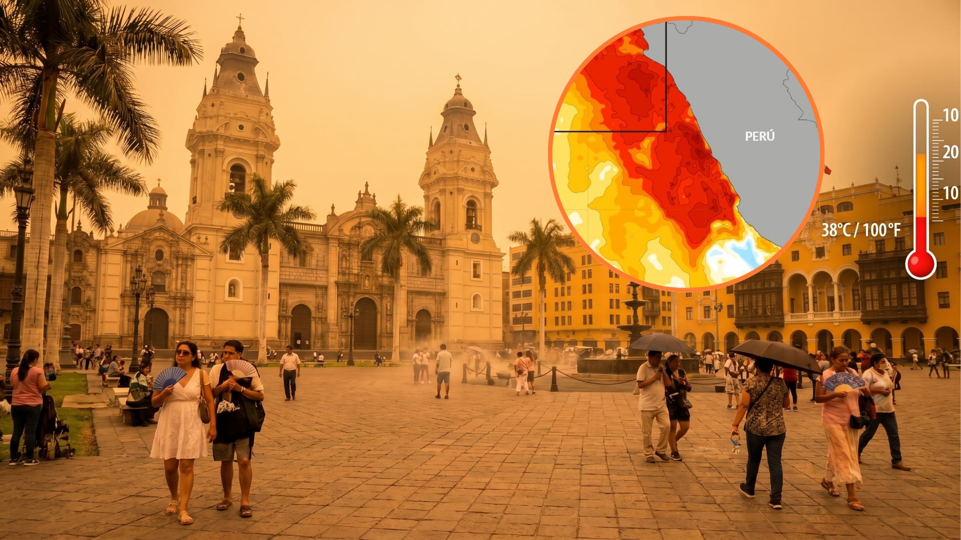 Niño costero fuerte mantendría temperaturas inusualmente altas en gran parte de la costa peruana. (Foto composición: Infobae Perú/Agencia Andina)