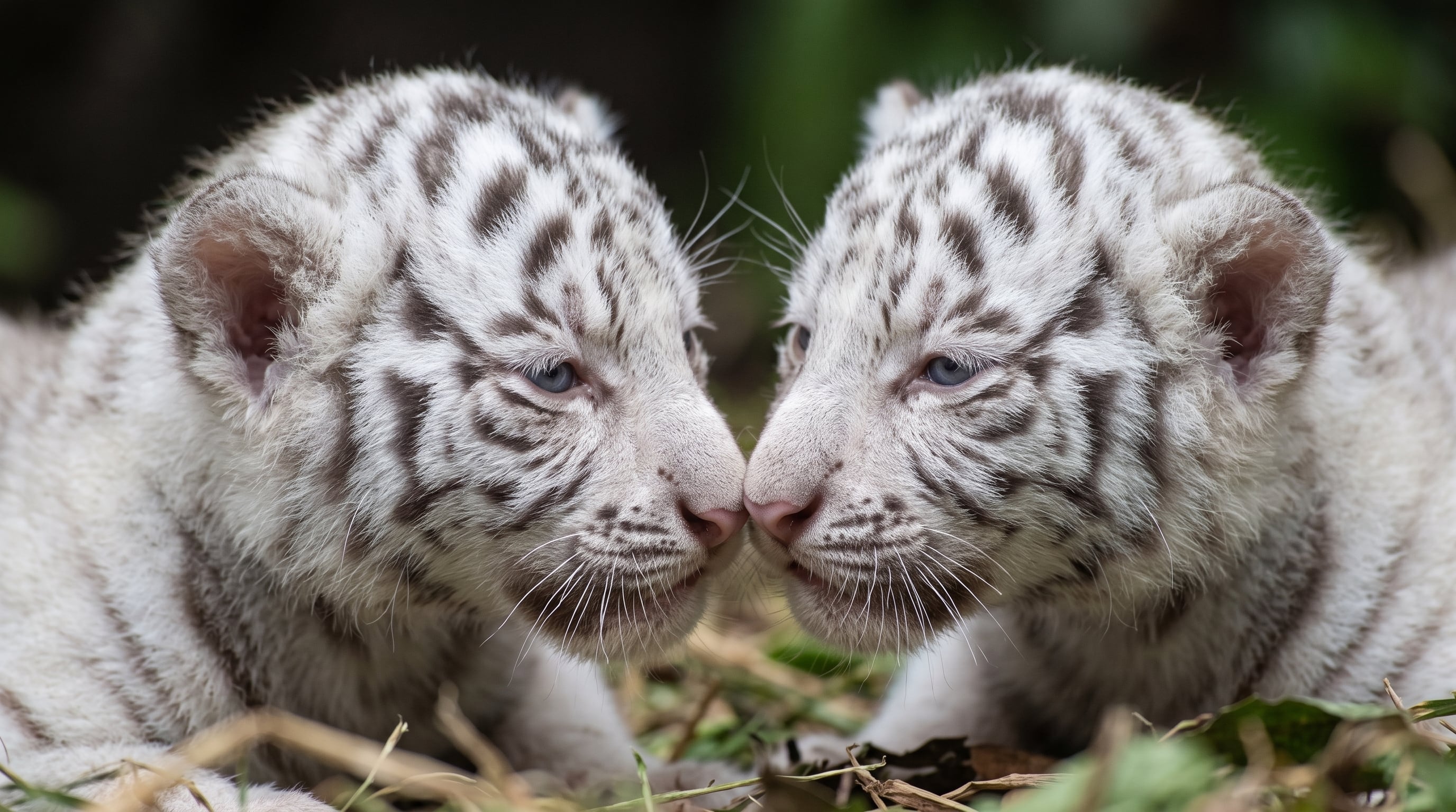África BioZoo informó que dos tigres blancos nacieron tras un procedimiento de inseminación artificial realizado por su equipo médico. (Imagen Ilustrativa Infobae)