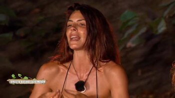 Laura Matamoros en 'Supervivientes'. (Mediaset